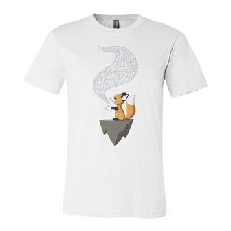 Fox Tea Unisex Jersey Short Sleeve Crewneck Tshirt | Favorety CA