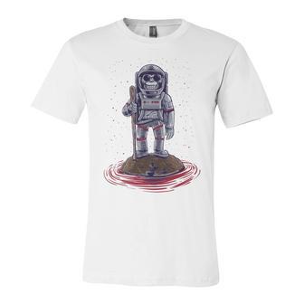 Funny Astronaut Monkey V3 Unisex Jersey Short Sleeve Crewneck Tshirt | Favorety CA