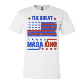 Funny The Return Of The Ultra Maga King Flag Gift Unisex Jersey Short Sleeve Crewneck Tshirt | Favorety