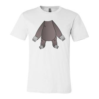 Halloween Sloth Head Cute Lazy Animal Fans Jersey T-Shirt | Mazezy