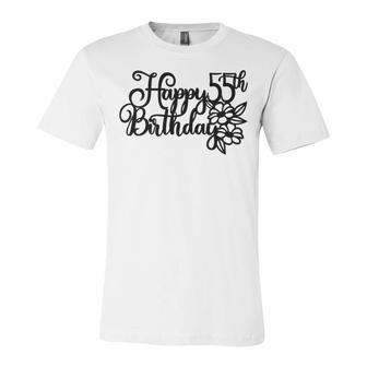 Happy Birthday Th V5 Unisex Jersey Short Sleeve Crewneck Tshirt | Favorety