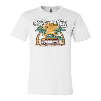 Happy Camper V2 Unisex Jersey Short Sleeve Crewneck Tshirt | Favorety CA