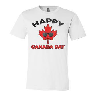 Happy Canada Day Funny Maple Leaf Canada Day Kids Toddler Unisex Jersey Short Sleeve Crewneck Tshirt - Seseable