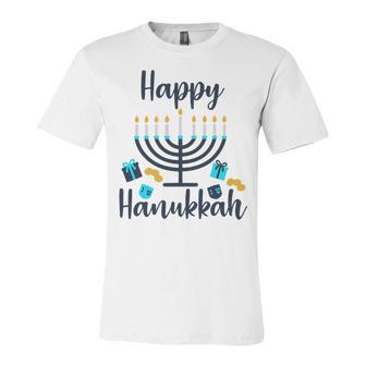 Happy Hanukkah Chanukah Pajama 893 Shirt Unisex Jersey Short Sleeve Crewneck Tshirt | Favorety AU