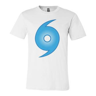 Hurricane Symbol Weather Season Geek Tee Jersey T-Shirt | Mazezy