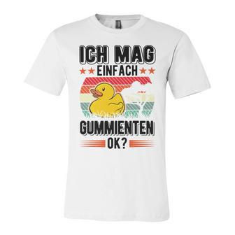 Ich Mag Einfach Gummienten Badeente Unisex Jersey Short Sleeve Crewneck Tshirt | Favorety AU