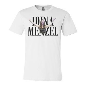 Idina Menzel Unisex Jersey Short Sleeve Crewneck Tshirt | Favorety DE