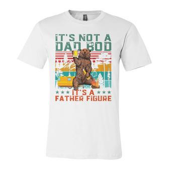 Its Not A Dad Bod Its Father Figure Bear Beer Lover Jersey T-Shirt | Mazezy