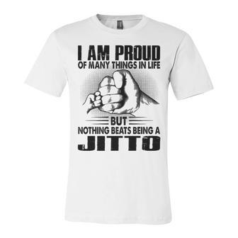 Jitto Grandpa Gift Nothing Beats Being A Jitto Unisex Jersey Short Sleeve Crewneck Tshirt - Seseable