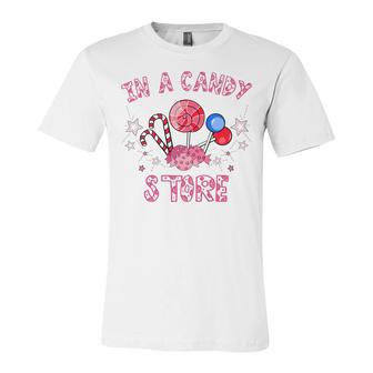 Kid In A Candy Store 35 Trending Shirt Unisex Jersey Short Sleeve Crewneck Tshirt | Favorety UK