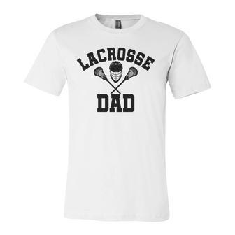 Lacrosse Dad Lax Daddy Fathers Day Jersey T-Shirt