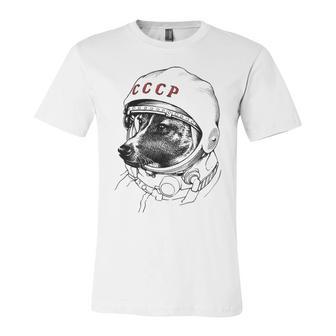 Laika Space Traveler Unisex Jersey Short Sleeve Crewneck Tshirt | Favorety UK