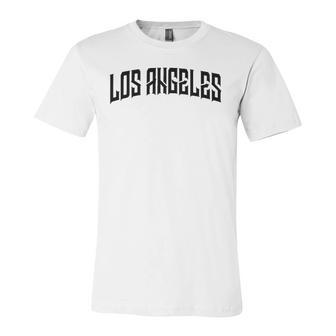 Los Angeles California La Vintage Pride Jersey T-Shirt | Mazezy