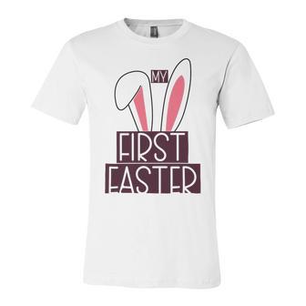 My First Easter Unisex Jersey Short Sleeve Crewneck Tshirt | Favorety