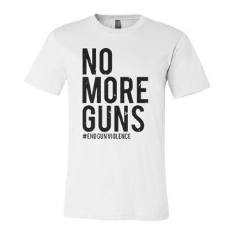 No More Guns End Gun Violence Hashtag Pray For Texas Buffalo Jersey T-Shirt | Mazezy