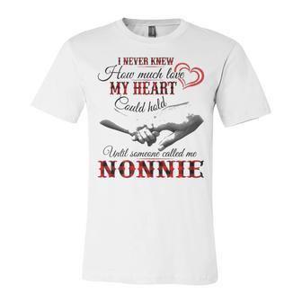 Nonnie Grandma Gift Until Someone Called Me Nonnie Unisex Jersey Short Sleeve Crewneck Tshirt - Seseable