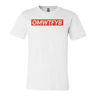 Omwtfyb Fuck Red Box Jersey T-Shirt | Mazezy