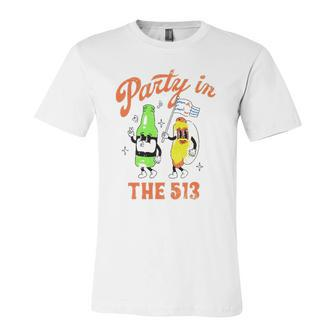 Party In The 513 Baseball Player Jersey T-Shirt | Mazezy