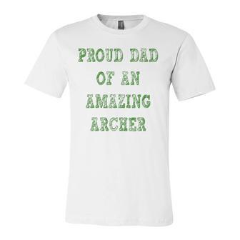 Proud Dad Of An Amazing Archer School Pride Jersey T-Shirt | Mazezy