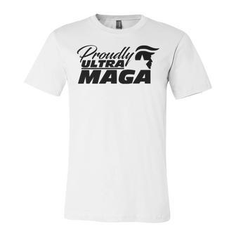 Proudly Ultra Maga Decallets Go Brandontrump Was Rightmandate Freedom Sticker Unisex Jersey Short Sleeve Crewneck Tshirt | Favorety