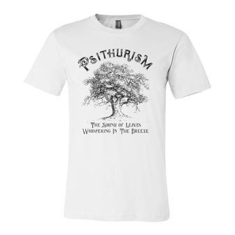 Psithurism The Sound Of Leaves Whispering In The Breeze Jersey T-Shirt | Mazezy