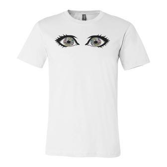 Psychedelic Eyeball Trippy Eyes Jersey T-Shirt | Mazezy