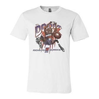 Richard Dumas Dr Doom Retro Phoenix Basketball Jersey T-Shirt | Mazezy