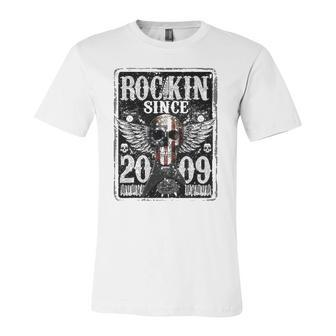 Rockin Since 2009 13 Years Old 13Th Birthday Classic Jersey T-Shirt | Mazezy
