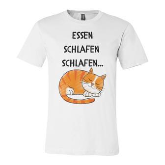 Sleepy Cat Unisex Jersey Short Sleeve Crewneck Tshirt | Favorety DE