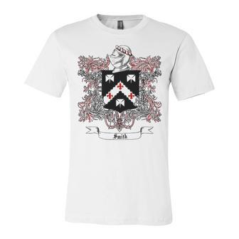 Smith Family Crest 1 Classic T Shirt Unisex Jersey Short Sleeve Crewneck Tshirt | Seseable UK
