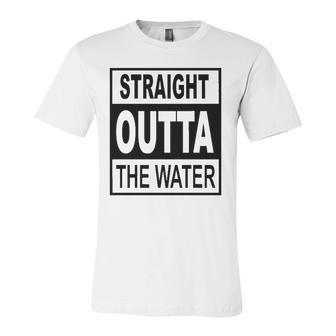 Straight Outta The Water Christian Baptism Jersey T-Shirt | Mazezy