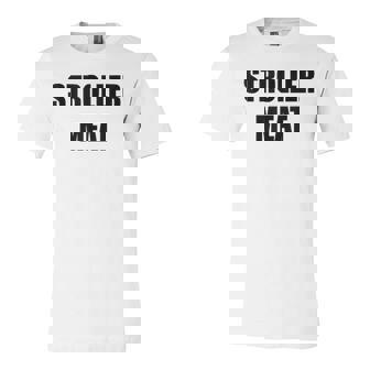 Stroller Meat New Dad New Father Fathers Day Gag Jersey T-Shirt | Mazezy