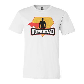 Superdad Superhero Themed For Fathers Day Jersey T-Shirt | Mazezy