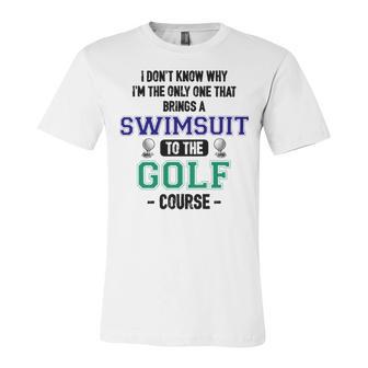 Swim At The Golf Course 74 Trending Shirt Unisex Jersey Short Sleeve Crewneck Tshirt | Favorety AU