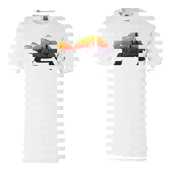 Tortoise Landscape Turtle Lovers Jersey T-Shirt | Mazezy