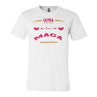 Ultra Maga And Proud Of It Essential Tshirt Unisex Jersey Short Sleeve Crewneck Tshirt - Monsterry UK