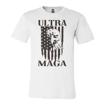 Ultra Maga And Proud Of It Tshirts Unisex Jersey Short Sleeve Crewneck Tshirt - Monsterry UK