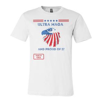 Ultra Maga And Proud Of It V12 Unisex Jersey Short Sleeve Crewneck Tshirt | Favorety UK