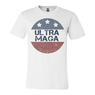 Ultra Maga And Proud Of It V4 Unisex Jersey Short Sleeve Crewneck Tshirt | Favorety UK