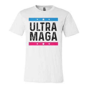 Ultra Mega Patriotic Trump Republicans Conservatives Jersey T-Shirt | Mazezy