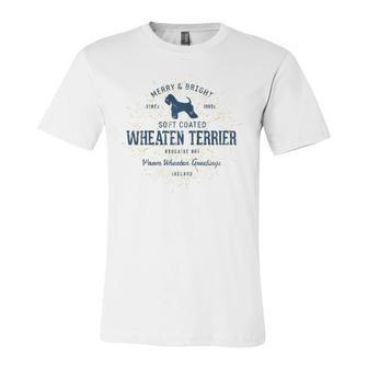 Vintage Style Retro Soft Coated Wheaten Terrier Raglan Baseball Tee Jersey T-Shirt | Mazezy