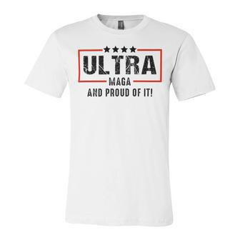 Vintage Ultra Maga And Proud Of It Unisex Jersey Short Sleeve Crewneck Tshirt - Monsterry