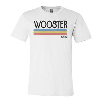 Vintage Wooster Ohio Oh Souvenir Jersey T-Shirt | Mazezy