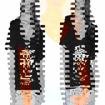 Arkansas Registered Nurse Rn Hospital Nurses Women's Jersey Short Sleeve Deep V-Neck Tshirt | Mazezy