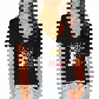 Buy Me A Beer The End Is Near - Funny Bachelor Party Gift Women's Jersey Short Sleeve Deep V-Neck Tshirt | Mazezy