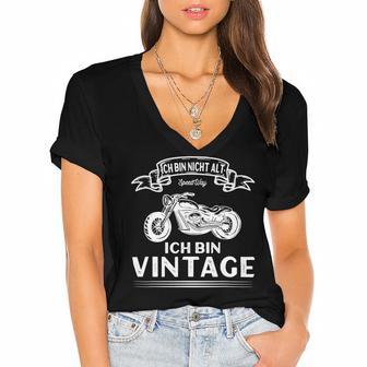 Motorcycle Motorcycles Bikers 490 Shirt Women's Jersey Short Sleeve Deep V-Neck Tshirt | Favorety DE