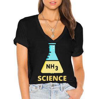 Quadratic Formula Cool Design Chemical Formula Women's Jersey Short Sleeve Deep V-Neck Tshirt | Favorety AU