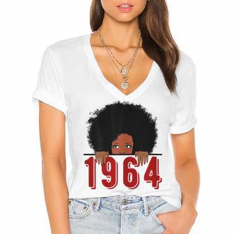 Fabulous Since Women's Jersey Short Sleeve Deep V-Neck Tshirt | Favorety DE