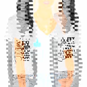 Funny Mayonnaise I Put Mayo On My Mayo Love Mayonnaise Lovers Gift Women's Jersey Short Sleeve Deep V-Neck Tshirt | Mazezy