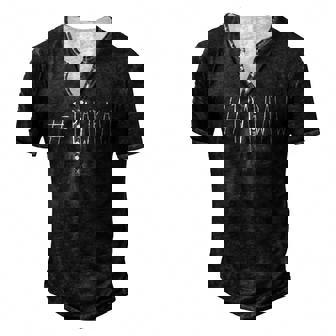 1 Pawpaw Number One Fathers Day Pawpaw Rae Dunn Style Men's Henley T-Shirt | Mazezy